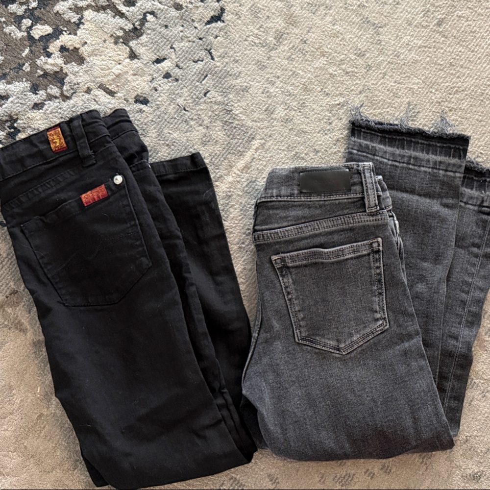 DL1961 Kids Black and Gray Jeans